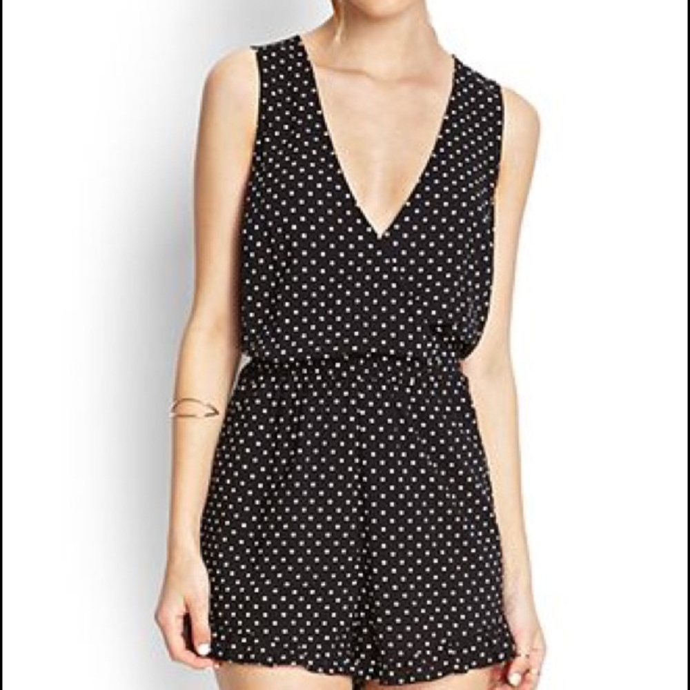 Polka Dot Romper